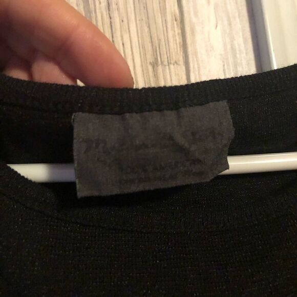 Black Michael Stars Sweater Dress - Picture 5 of 5